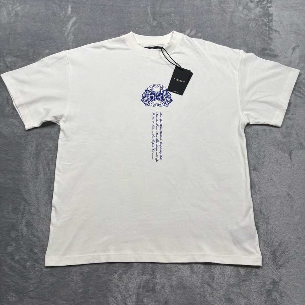 Darc Sport Grim Flash Premium Gym Tshirt Cream Men's Size Medium NWT - Picture 2 of 8